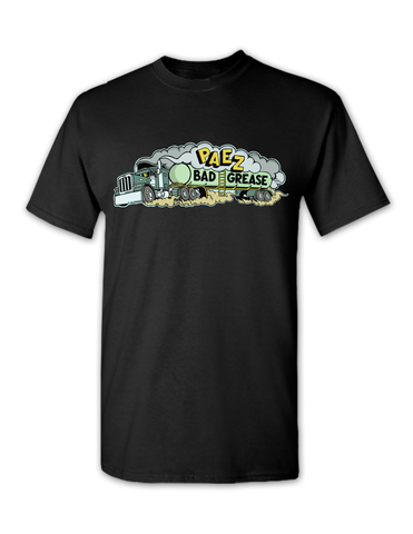 Bad Grease Inc - Jesse Paez - Keep On Truckin' t-shirt - BLACK