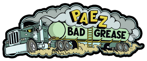 Bad Grease Inc - Jesse Paez - Keep On Truckin' sticker