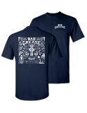 Jay Adams Forever t-shirt - NAVY | Bad Grease Inc