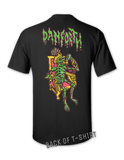 Bad Grease Inc - Bill Danforth - King of Skulls t-shirt - BLACK