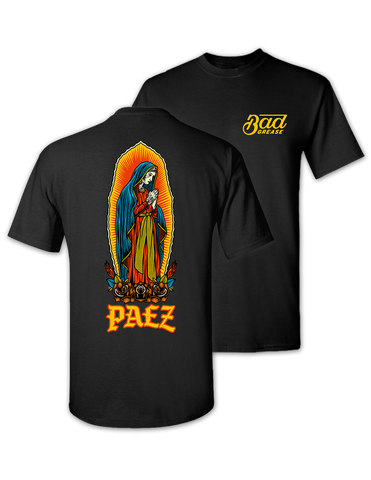 Jesse Paez - holy Mary t-shirt - BLACK | Bad Grease Inc