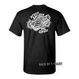 Never Broken Bottle t-shirt - BLACK | Bad Grease Inc
