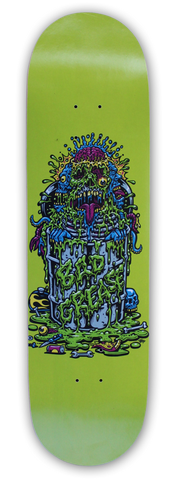 Toxic Monster skateboard - popsicle - lime | Bad Grease Inc